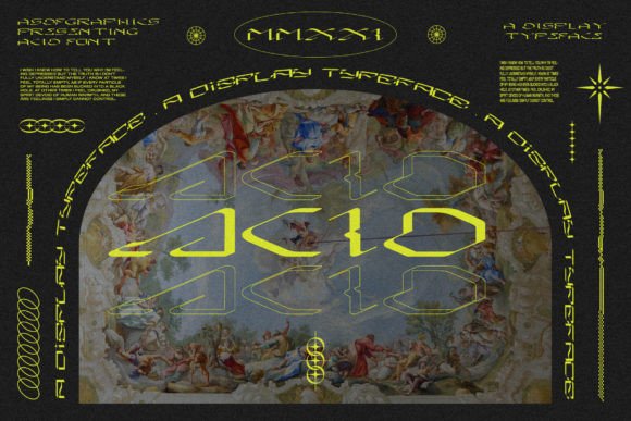 Acid Font: Bold and Unconventional