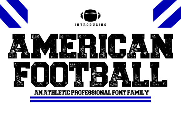 American Football Font for Creative Campaigns
