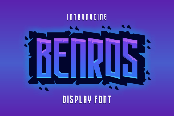 Beros Font: A Creative Display for Makers