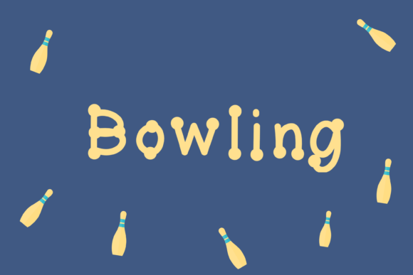 Bowling Font for Business Branding