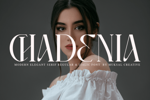 Chadenia: A Bold Serif for Elegant Design
