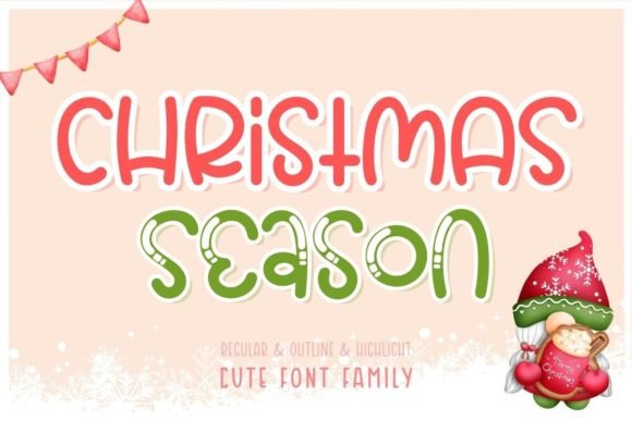 Christmas Season Font for Business