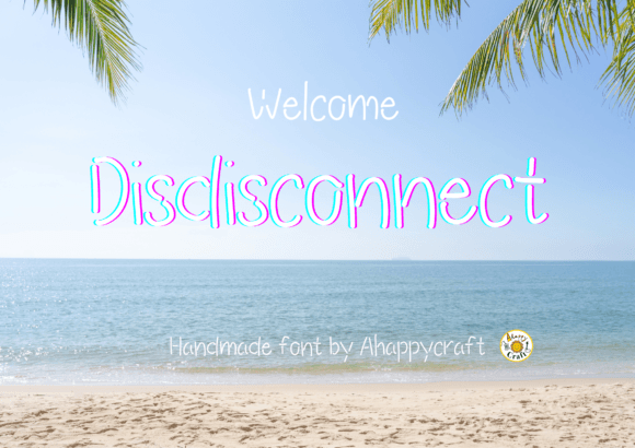 Disdisconnect Font for Creative Design