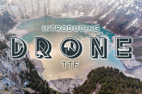 Drone: Bold Font for Impactful Campaigns
