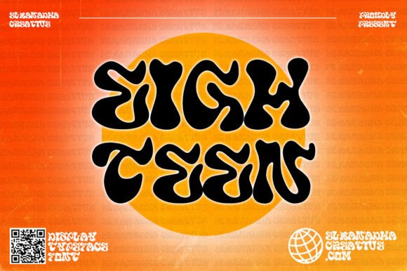 Eighteen – Display Font for Impact