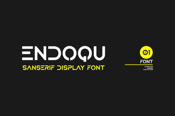 Endoqu Font for Web Design