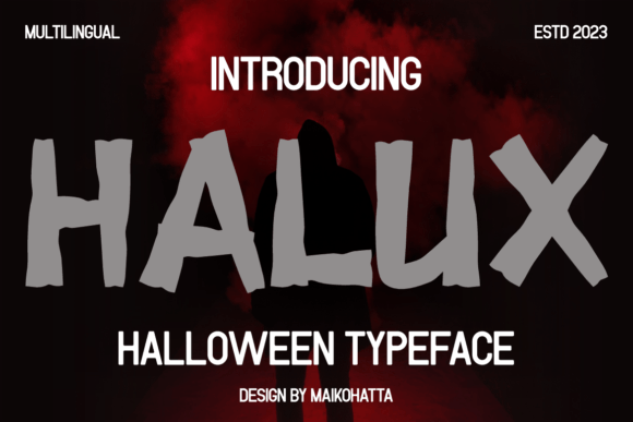 Halux Font for Creative Makers