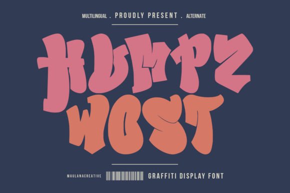 Humpz Wost Font for Web Design
