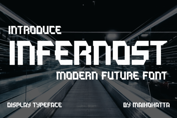 Infernost: A Futuristic Font for Modern Design