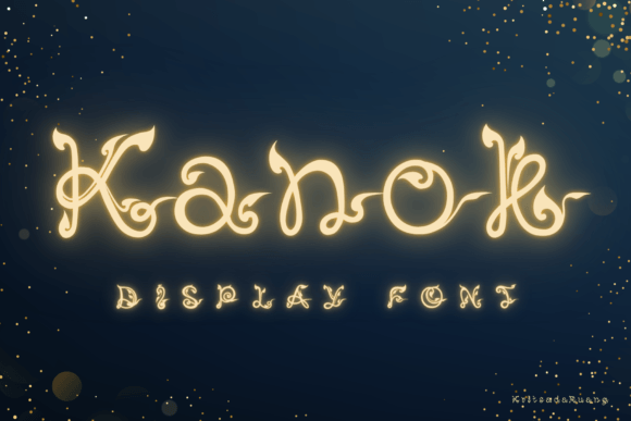 Kanok Font: Elegant Display Type