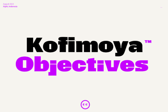 Kofimoya Font for Creative Makers