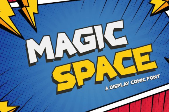Magic Space Font for Web Design