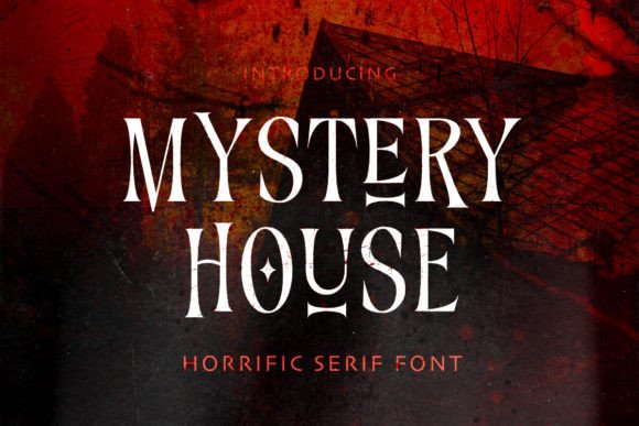 Mystery House Font for Creative Brands