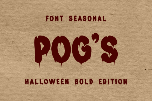 Pog s Font for Creative Makers