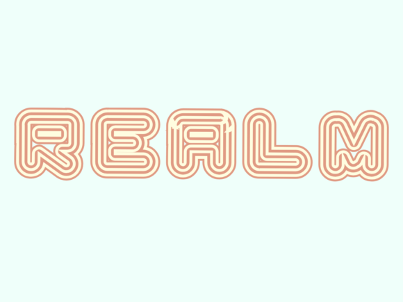 Realm Font for Business Branding