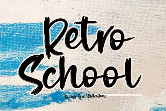 Retro School Font for Business