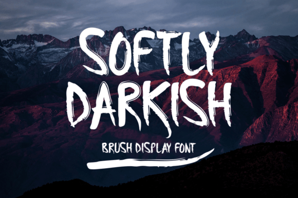 Softly Darkish Font for Bold Campaigns