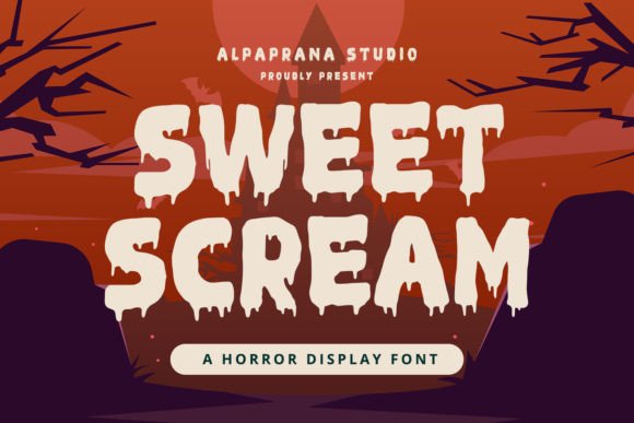 Sweet Scream Font for Creative Brands