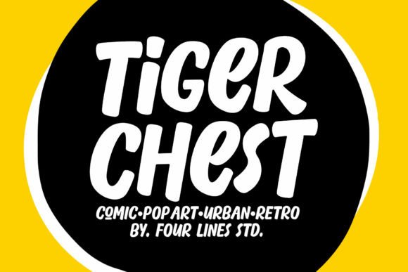 Tiger Chest Font for Bold Branding