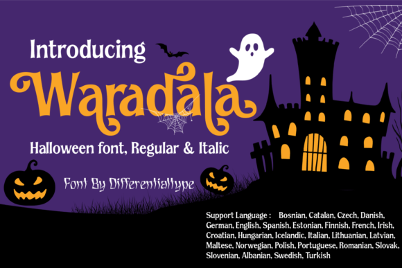 Waradala: Halloween Display Font