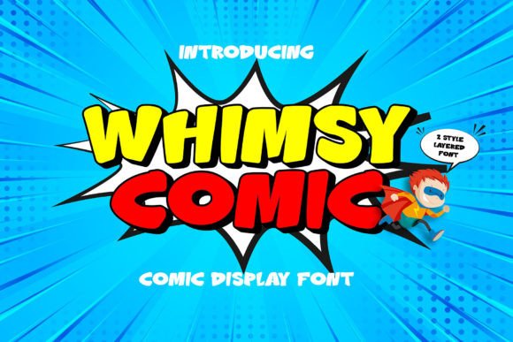 Whimsy Comic Font for Eye-Catching Campaigns